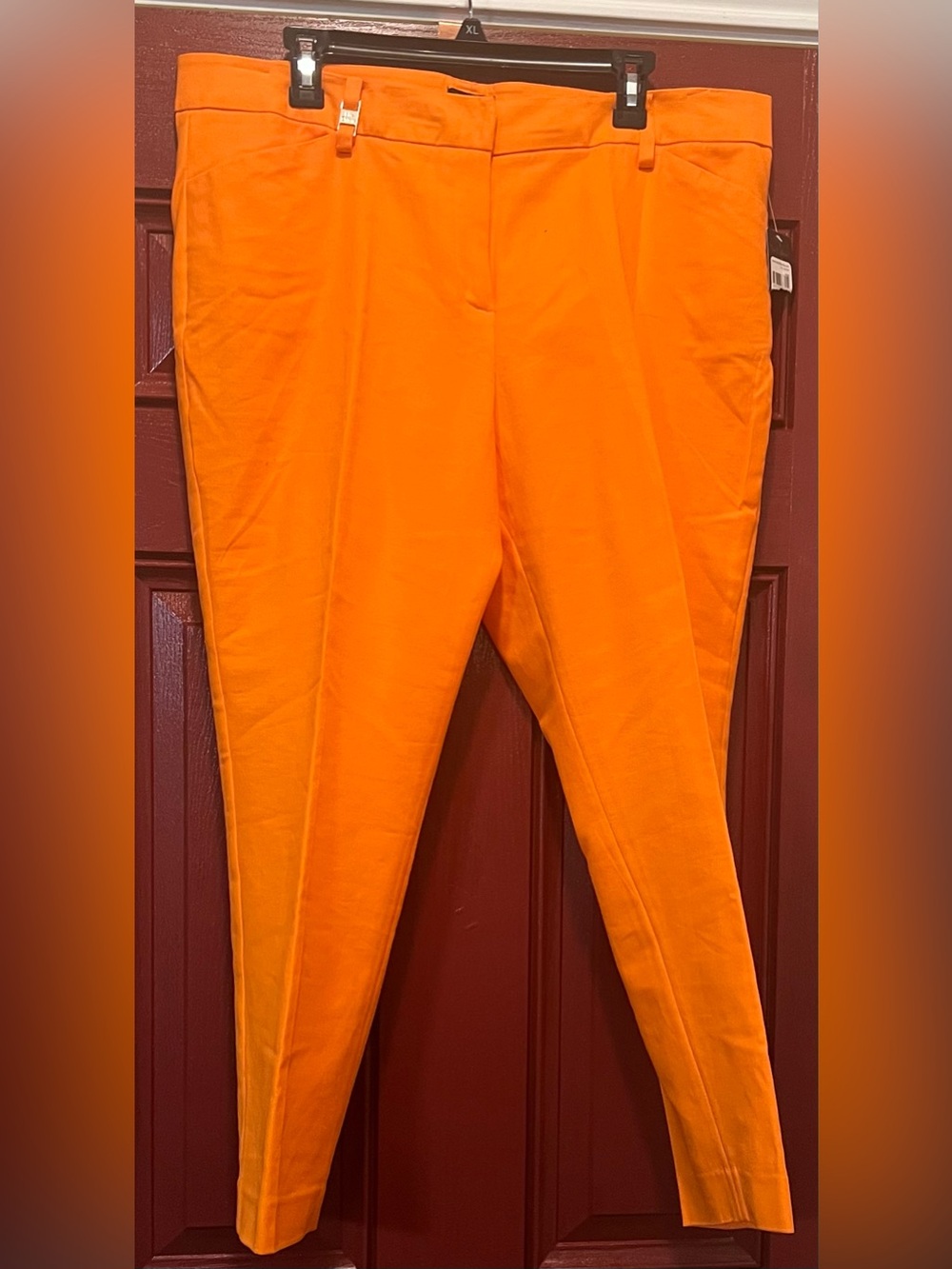 Nue Options Bright Orange Chinos